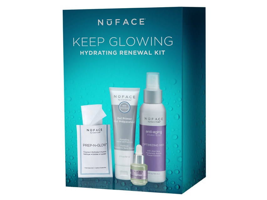 NuFace Keep Glowing Hydrating Renewal Kit