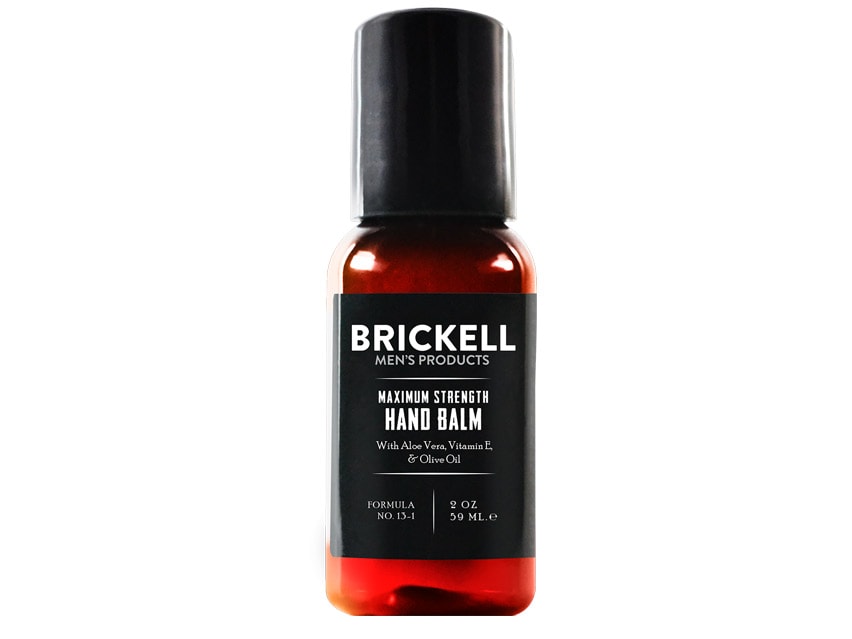 Brickell Maximum Strength Hand Balm Travel Size