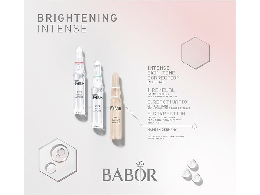 DOCTOR BABOR Brightening Intense Skin Tone Corrector Ampoule Treatment