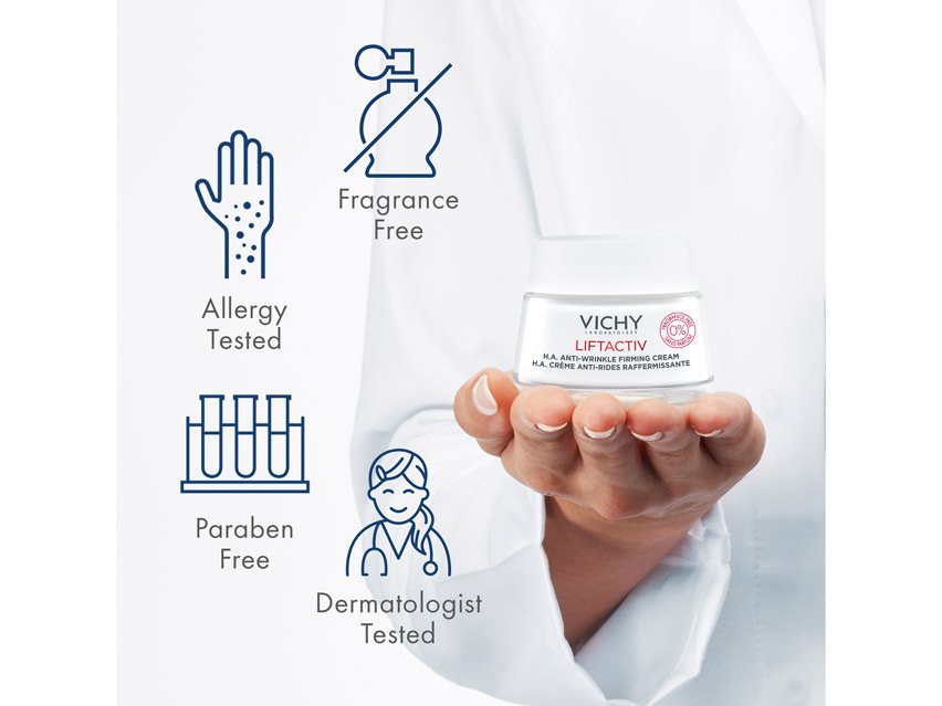 Vichy LiftActiv H.A. Anti-Wrinkle Firming Fragrance Free Cream