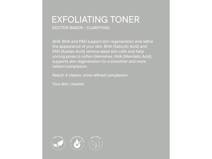 DOCTOR BABOR Exfoliating Toner