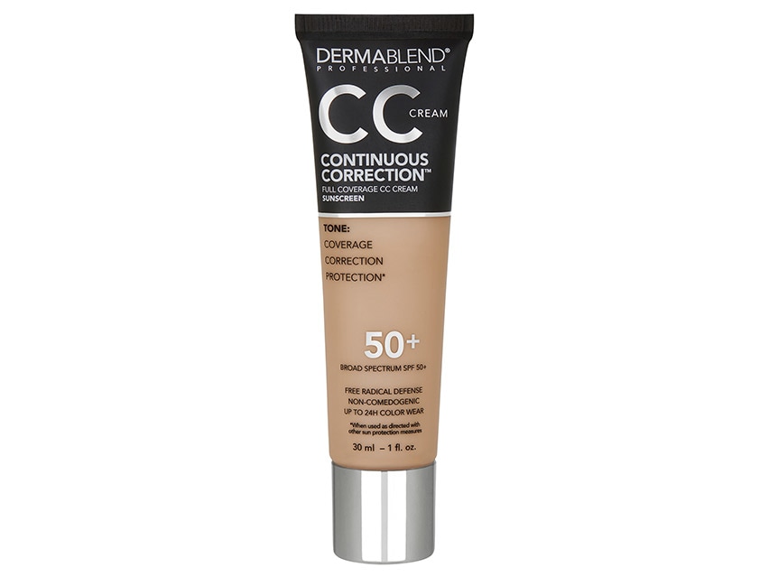 Dermablend Continuous Correction Tone-Evening CC Cream Foundation SPF 50+ - 40N Medium 2