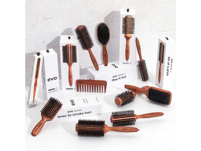 evo Pete Ionic Paddle Brush