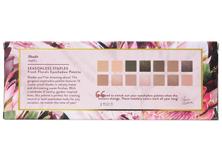 Laura Geller Seasonless Staples Fresh Florals 14 Multi-Finish Eyeshadows