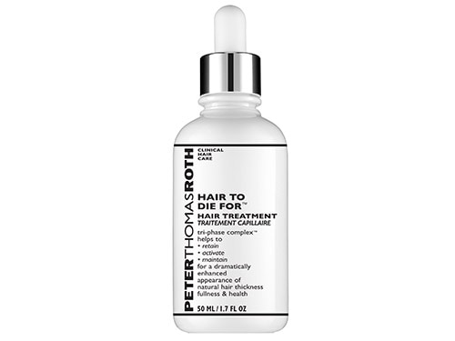 Try Peter Thomas Roth Hair to Die for Hair Treatment.