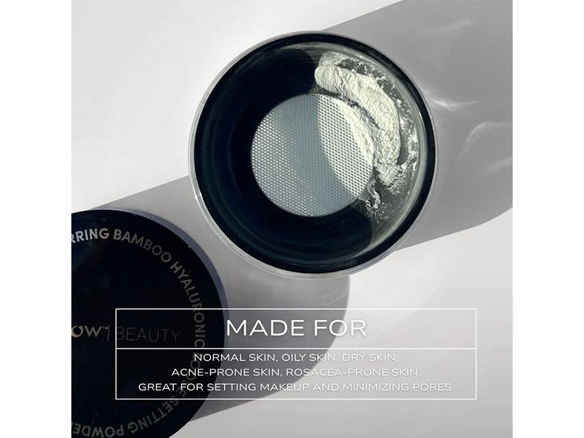 Fitglow Beauty Bamboo Hyaluronic Loose Setting Powder
