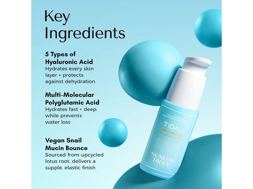 Sunday Riley Tidal Deep Hydration and Plumping Serum
