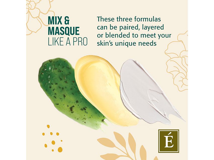 Eminence Organics Mix &amp; Masque Trio: Refine &amp; Restore Set Limited Edition