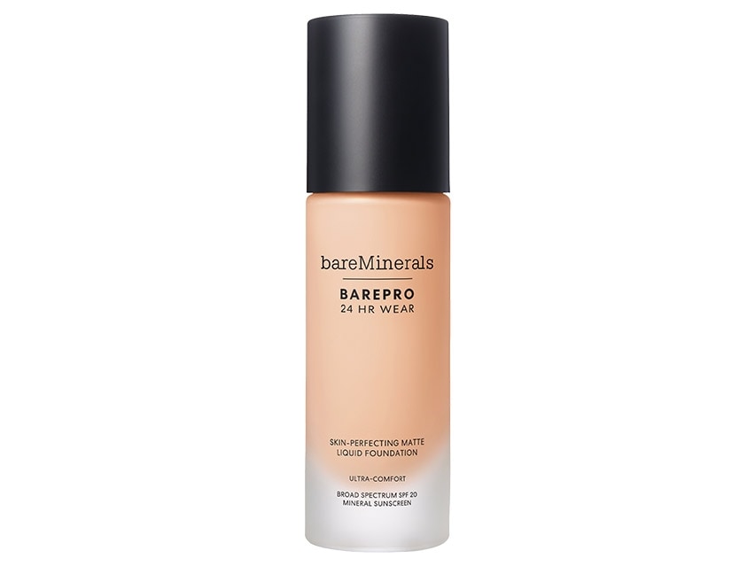 bareMinerals BarePro 24HR Wear Skin-Perfecting Matte Liquid Foundation Mineral SPF 20
