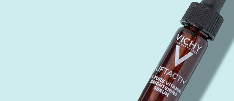 Free LiftActiv 16%  Pure Vitamin C Brightening Serum Deluxe Sample with $50 Vichy purchase