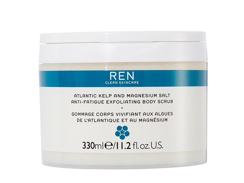 REN Clean Skincare Atlantic Kelp and Magnesium Salt Anti-Fatigue Exfoliating Body Scrub