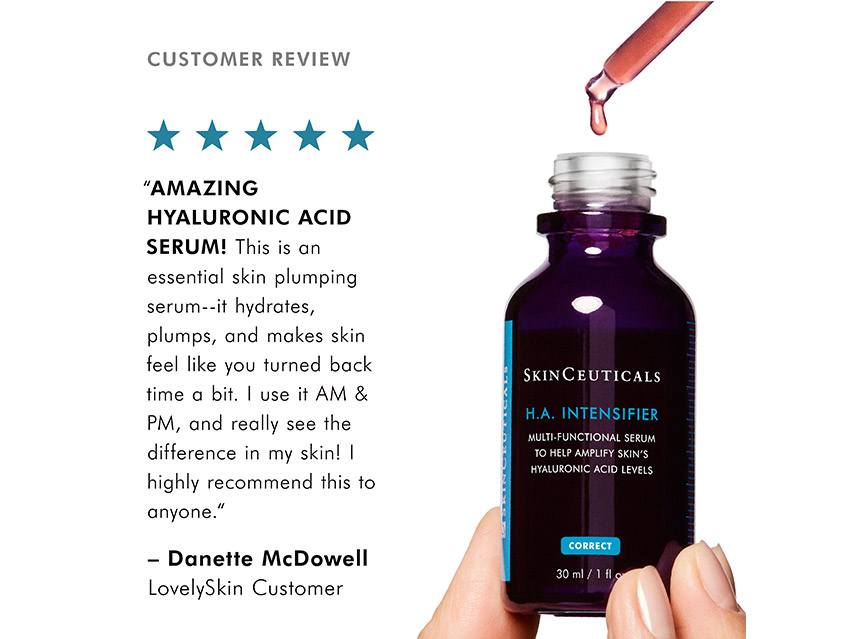 SkinCeuticals Hyaluronic Acid Intensifier Hydrating Serum customer review