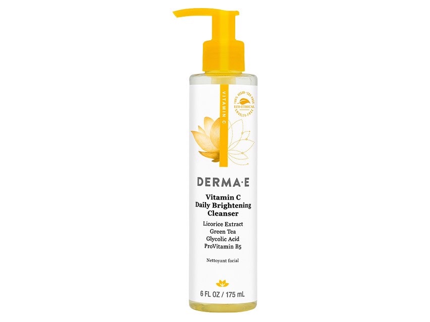 derma e Evenly Radiant Brightening Cleanser