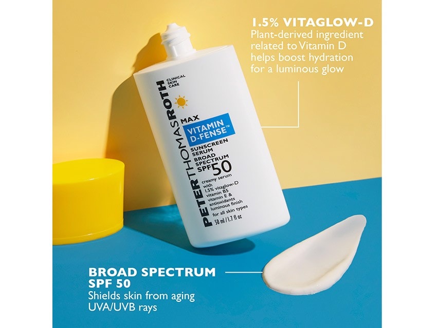 Peter Thomas Roth Max Vitamin D-Fense Sunscreen Serum Broad Spectrum SPF 50