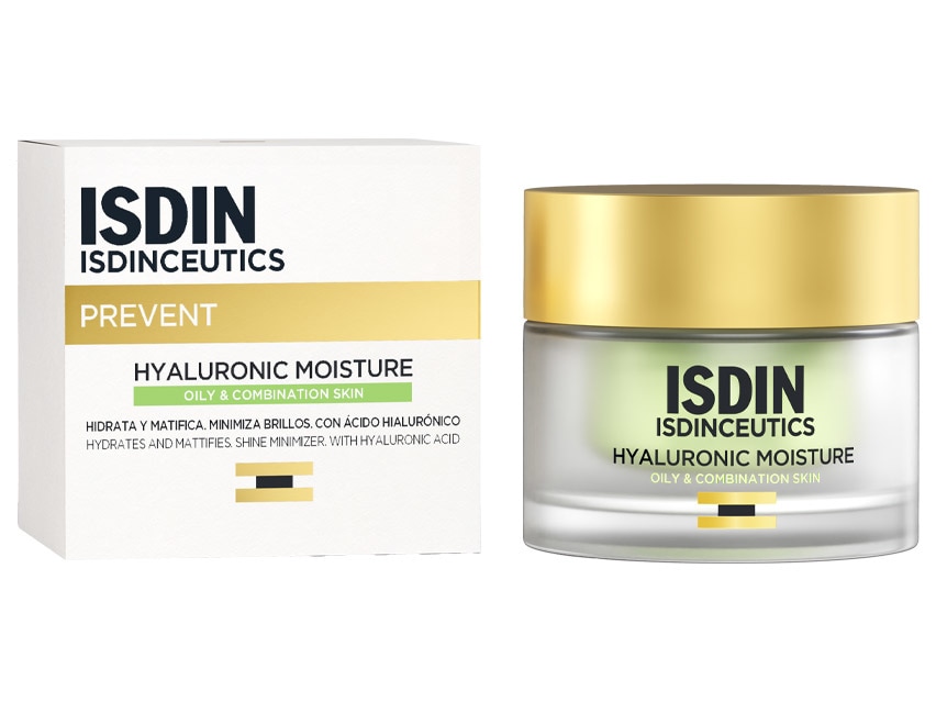 ISDIN ISDINCEUTICS Hyaluronic Moisture Hydraring Face Moisturizer for Oily Skin - 1.76 fl oz