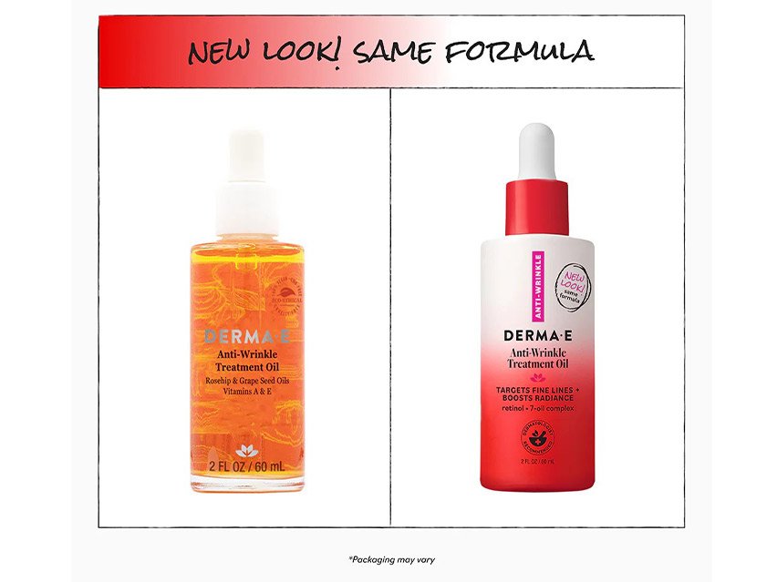 derma e Anti-Wrinkle Vitamin A &amp; E Treatment Oil