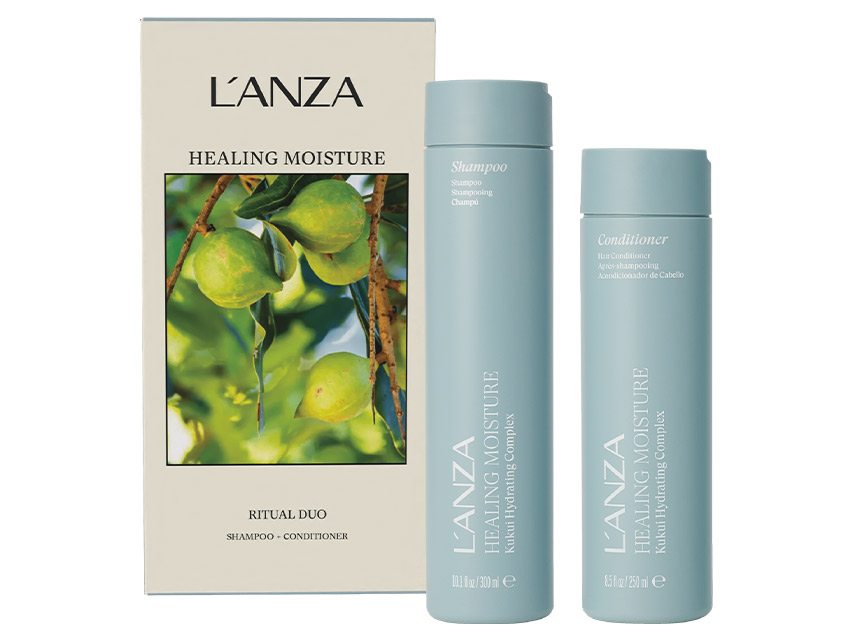 L'ANZA Healing Moisture Shampoo &amp; Conditioner Duo - Limited Edition