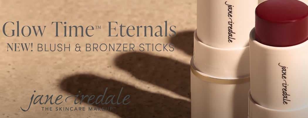Glow Time Eternals Blush & Bronzer Stick | New from jane iredale