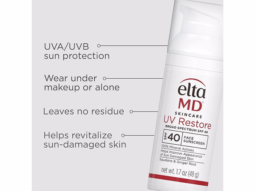 EltaMD UV Restore Broad Spectrum SPF 40 Anti-Aging Facial Moisturizer  - Untinted
