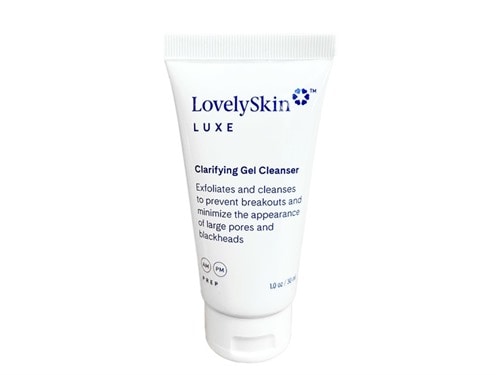 Free $20 LovelySkin LUXE Travel-Size Clarifying Gel Cleanser Gift