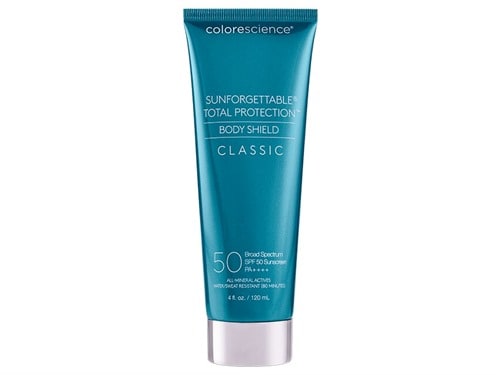 Free $49 Colorescience Full-Size Sunforgettable Total Protection Body Shield SPF 50 - Classic