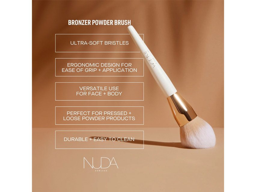 NUDA Sunless Bronzing Powder Brush