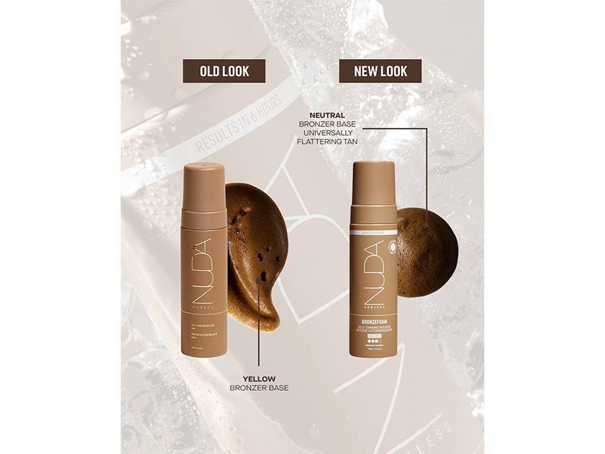 NUDA Sunless BronzeFoam Self Tanning Mousse