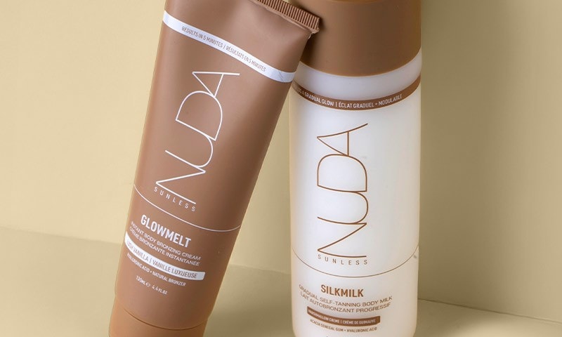 NEW NUDA Sunless Tanning Milk & Bronzing Cream