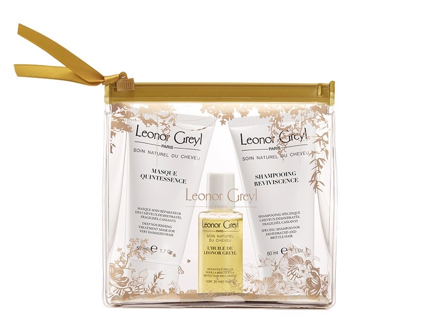 Leonor Greyl Premium Luxury Travel Kit for Damaged Hair