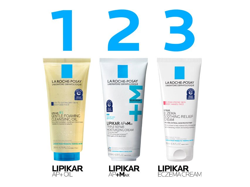 La Roche-Posay Lipikar AP+M Triple Repair Body &amp; Face Moisturizer For Dry Skin