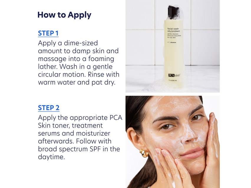 PCA SKIN Facial Wash for Oily/Problem Skin