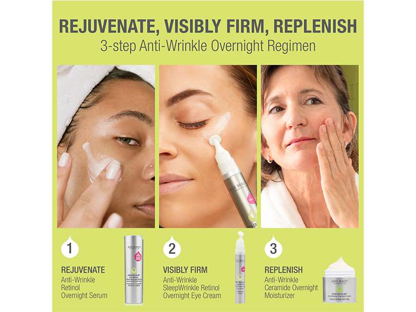 Juice Beauty STEM CELLULAR Anti-Wrinkle Retinol Overnight Serum