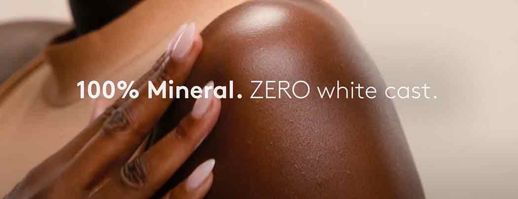 100% Mineral. ZERO White Cast - Colorescience Total Protection No-Show Mineral Sunscreen SPF 50