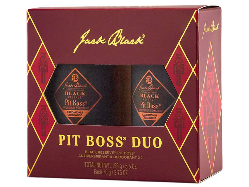 Jack Black Pit Boss Antiperspirant & Deodorant - Limited Edition Black Reserve Duo