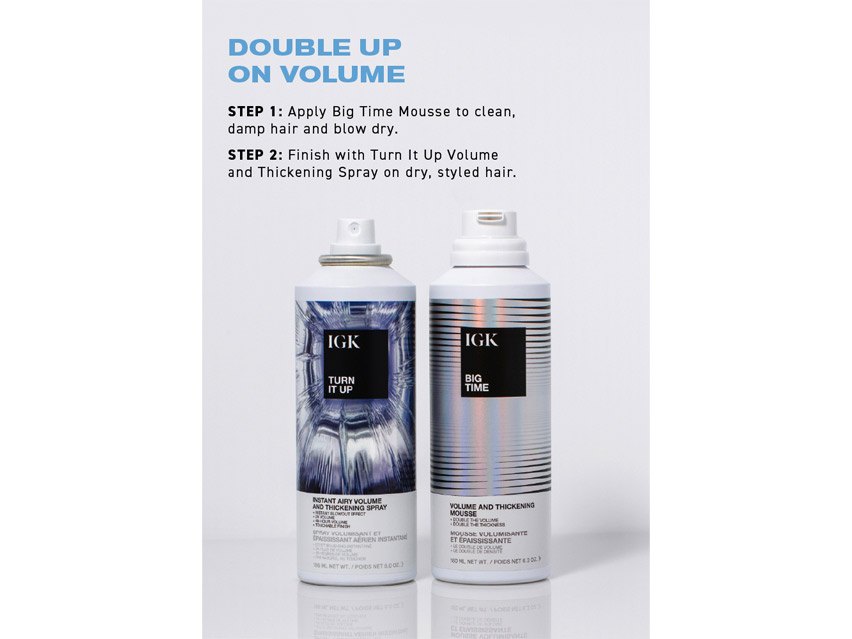 IGK Turn It Up Instant Airy Volume and Thickening Spray