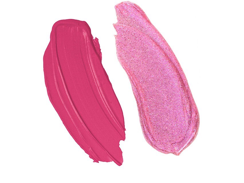 stila Double Dip Suede Shade and Glitter & Glow Liquid Eyeshadow Duo - Pink Martini