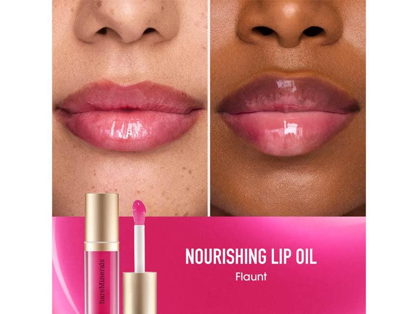 bareMinerals Nourishing Lip Oil - Flaunt