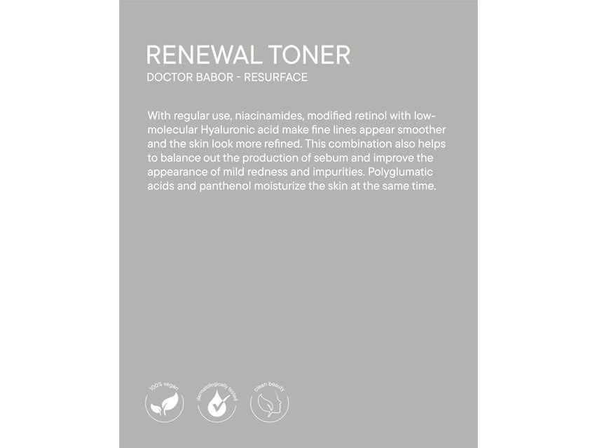 DOCTOR BABOR Renewal Toner