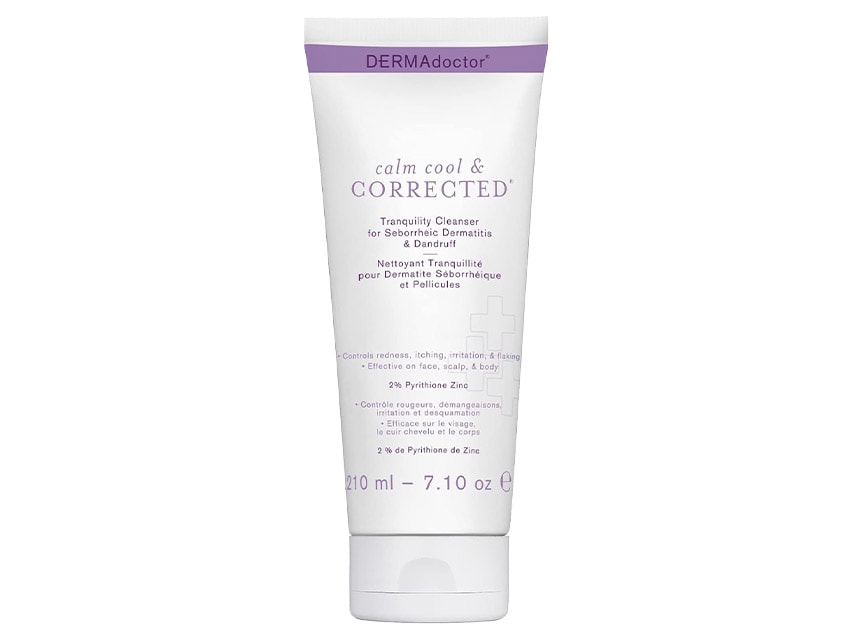 DERMAdoctor Calm Cool + Corrected Tranquility Cleanser for Seborrheic Dermatitis & Dandruff