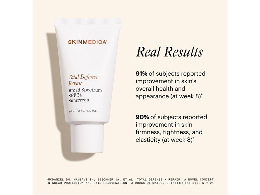 SkinMedica Total Defense + Repair SPF 34 - Untinted