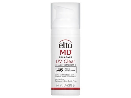 Free $43 EltaMD Full-Size UV Clear Broad-Spectrum SPF 46 Untinted Facial Sunscreen