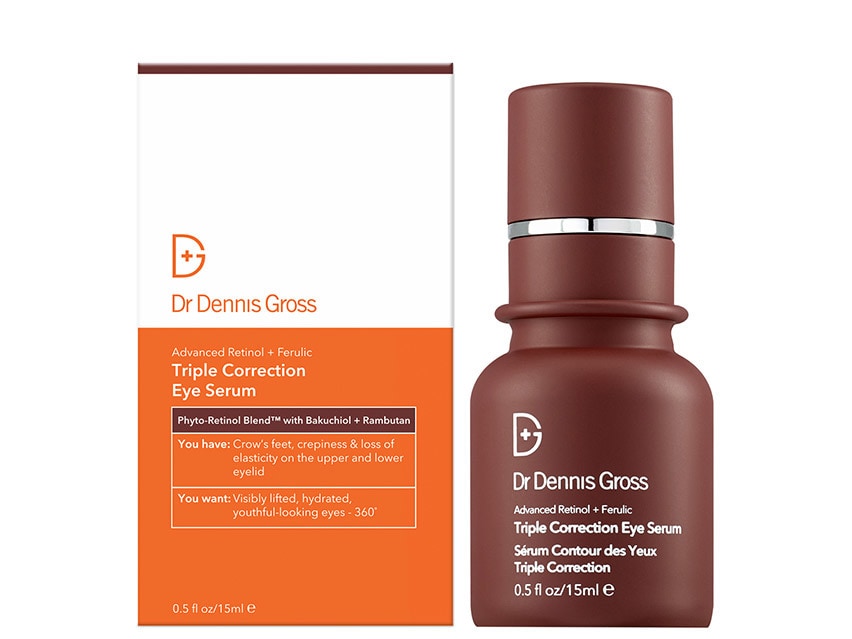 Dr. Dennis Gross Skincare Advanced Retinol + Ferulic Triple Correction Eye Serum