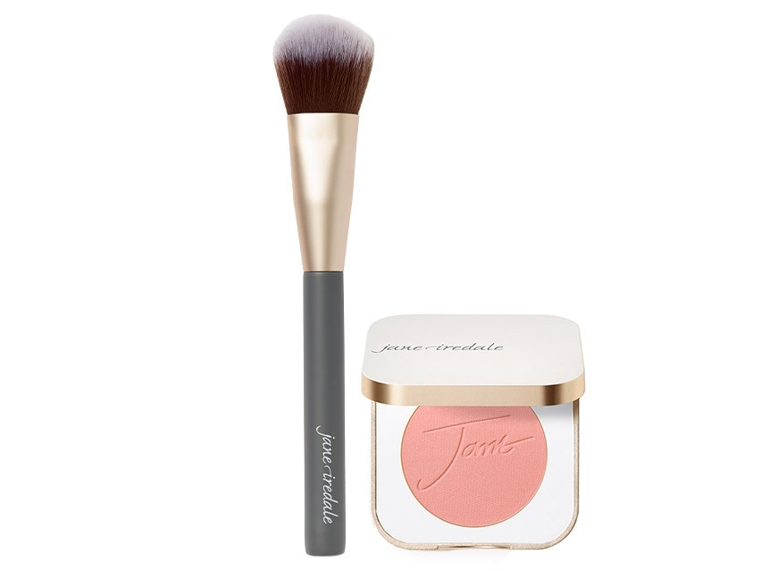 jane iredale PurePressed Blush and Cheek Brush duo