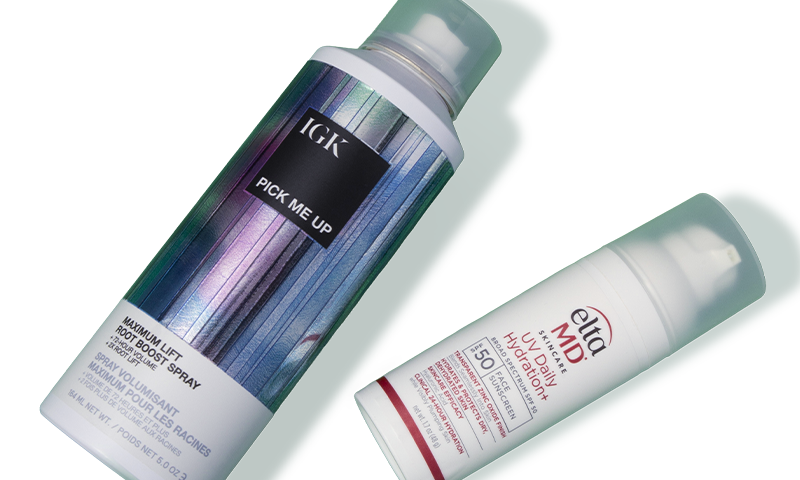 DHC Deep Cleansing Oil and OLAPLEX No. 5 Leave-In