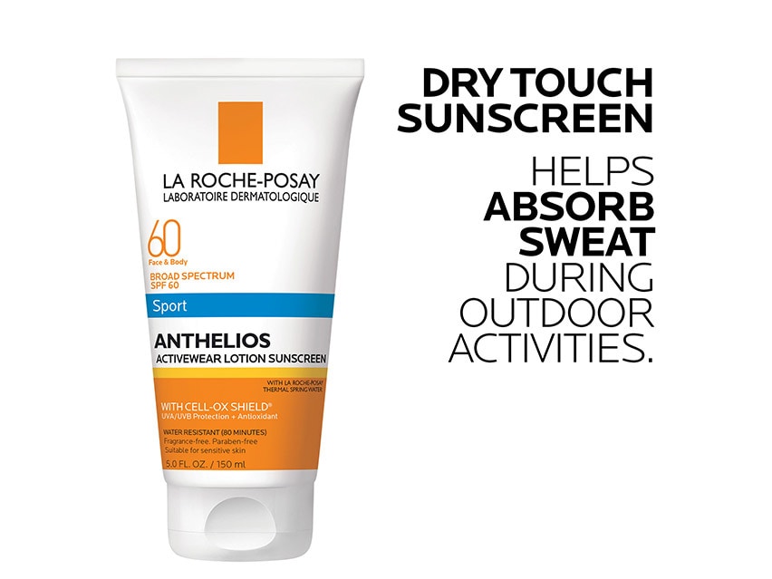 La Roche-Posay Anthelios 60 Activewear Lotion Sunscreen SPF 60