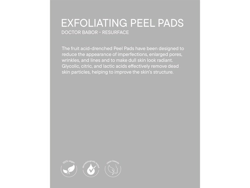 DOCTOR BABOR Exfoliating Peel Pads