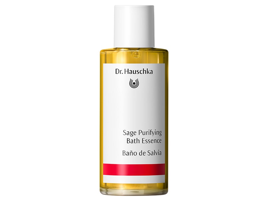 Dr. Hauschka Sage Purifying Bath Essence, a sage bath oil