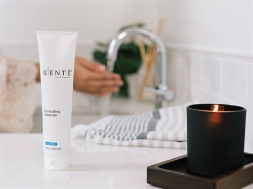 sente exfoliating cleanser