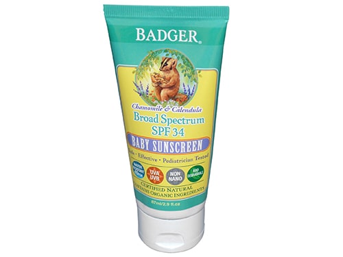 Badger Baby Sunscreen Broad Spectrum SPF 34