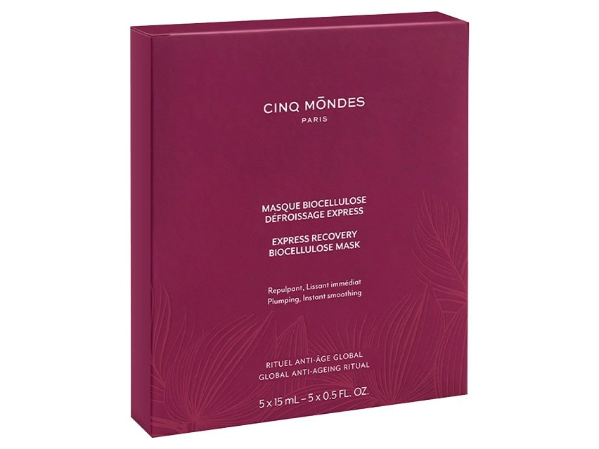 Cinq Mondes Express Recovery Biocellulose Mask